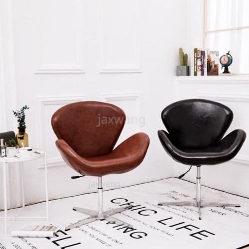 Swan Chairs Hotel Modern Design Sofa Relax Recliner Lounge Chair Living Room Chair Modern Design Bedroom Leisure Chair