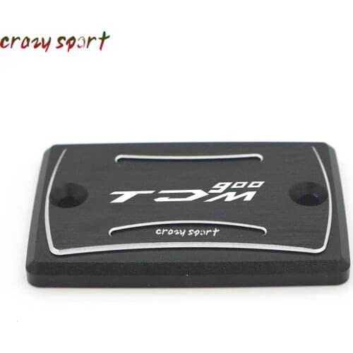 Front Brake Fluid Reservoir Cover For YAMAHA TDM 900 TDM900 2004-2015 Motorcycle Master Cylinder Cap Accessories
