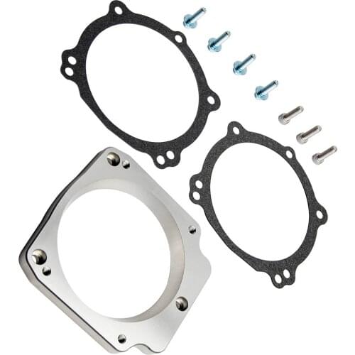 1 Set LS 92mm 3 Bolt Intake Manifold to 102mm 4 Bolt Throttle Body Adapter Plate for 316-3000833 LSX Phone Swap ICT Billet