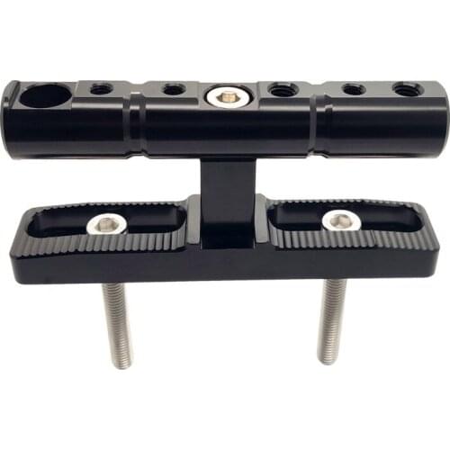 Motorcycle handlebar multi-directional adjustment, mobile phone bracket, various ways, aluminum alloy fixed ball head