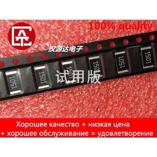 10pcs real orginal new CRCW25121K50FKEG car-grade chip resistor 2512 1.5K 1K5 1% 1W silk screen 1501