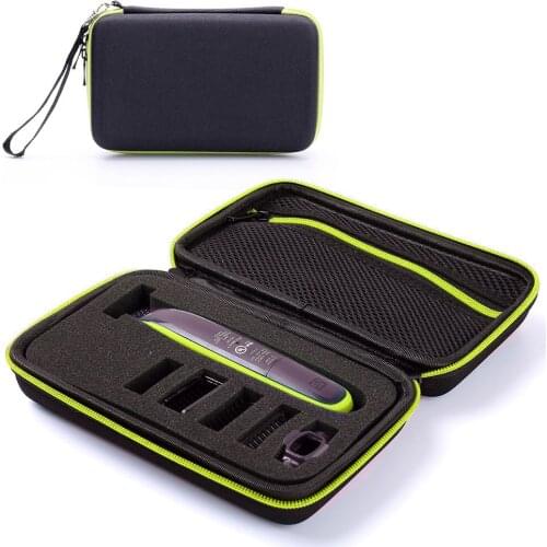 Razor Shockproof Travel Bag Transport Case Eva Razor Rack Storage Bag Suitable For Philips Oneblade Men’S Special Storage Bag