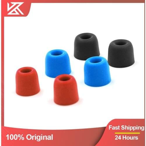 KZ Earphone Silicone Case Ear Pads 1/3Pair 2/6PCS Noise Isolating Comfortble Memory Foam Ear Tips Earplugs Original In Headphone