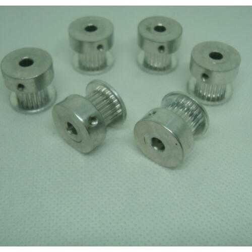 T2.5 tooth type 16 teeth t2.5 timing pulley with 6mm belt width for 3D printer