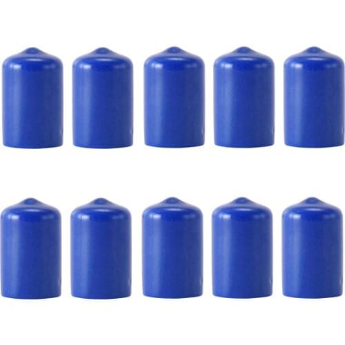 10 Pack Durable Pool Cue Protector Billiards Stick Bottom Cover for Snooker