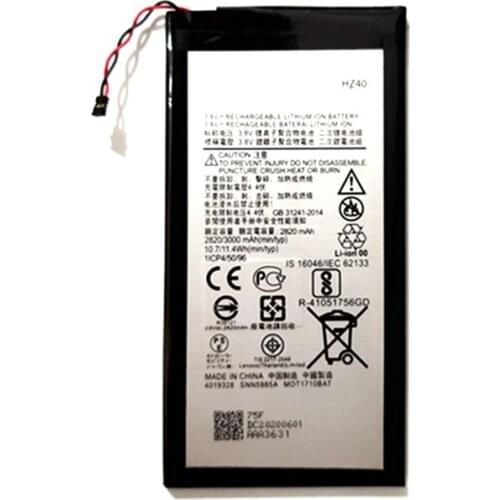 High Quality 2820mAh HZ40 Battery For Motorola Moto Z2 play Z2 play Dual SIM XT1710-06 XT1710-08/09/11 Smartphone 3000mAh