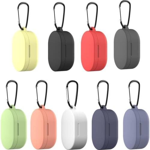 Latest Silicone Protective Cover Case For Xiaomi Redmi Airdots Accessori TWS New Case For Airpods Headset Earphone Bluetoot K6D6