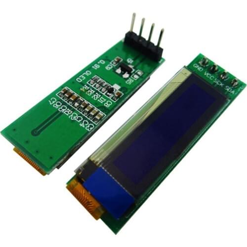 1pcs 0.91 inch OLED module 0.91" Blue/W OLED 128X32 OLED LCD LED Display Module 0.91" IIC Communicate new original
