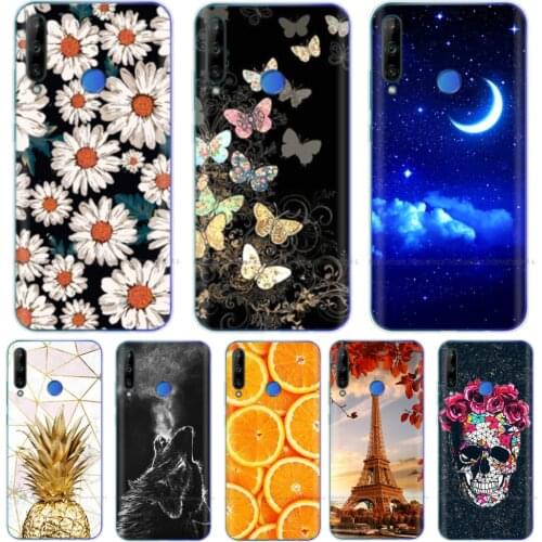 For Honor 9C Case Silicone Soft Back Cover Phone Case for Huawei Honor 9c 9 C Honor9c AKA-L29 Cases 6.39" bumper fundas coque