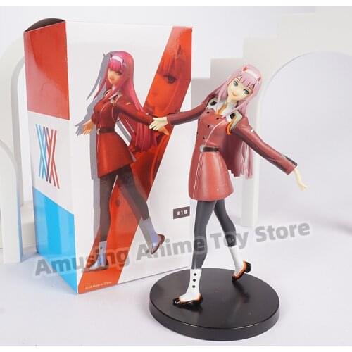 Anime DARLING In The FRANXX ZERO TWO Beautiful Girl Action Figure Model Toy Lovely Collection for Gift