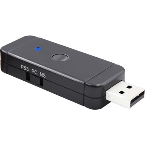 H55F Magic-NS USB Wired Bluetooth-compatibla Gamepad Controller for Switch NS PS3 PC4 XboxOne S Xbox360 Converter Adapter