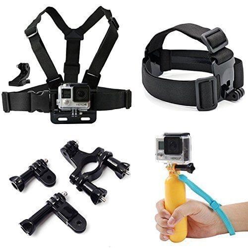 Accessories Kit Bundle for Gopro Hero4 Black/Silver HD Hero 4/3+/3/2/1 SJ4000 SJ