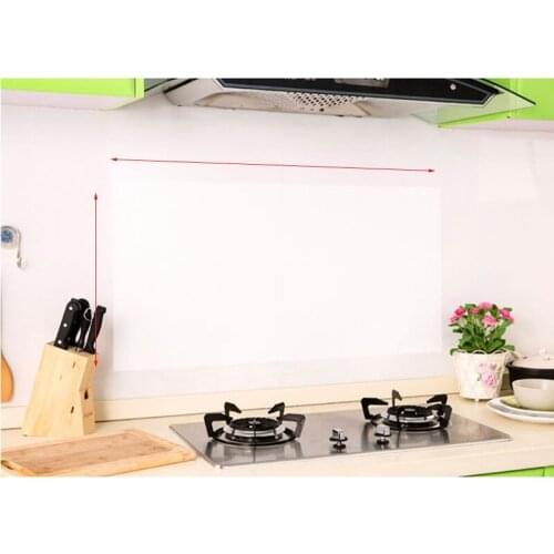 Kitchen Wall Sticker Oil-proof High Temperature Resistance Tile Cupboard Smoke Lampblack Machine Stickers Waterproof kitchen Art