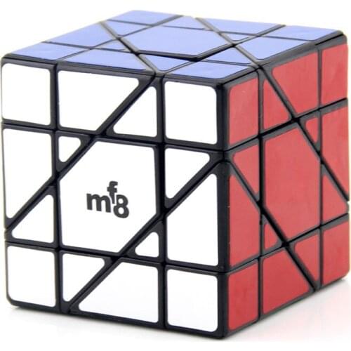 MF8 Unicorn Hexahedron Puzzle Cube Black/whiteSouptoys