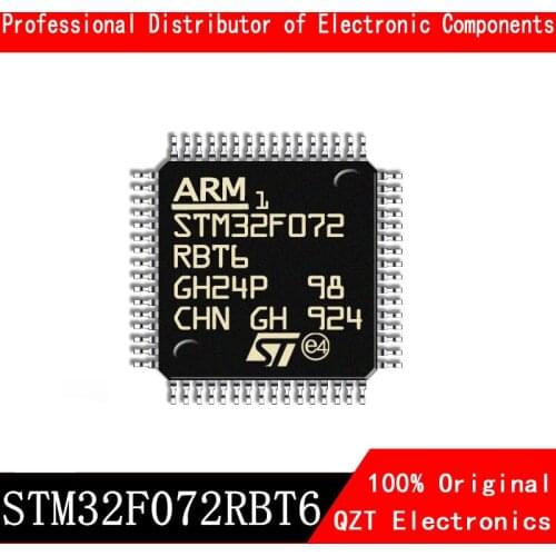 5pcs/lot new original STM32F072RBT6 STM32F072 LQFP64 microcontroller MCU