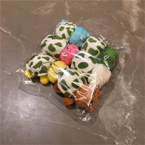 Lovely Mix Colors - Tortoise 4-9CM Cotton Stuffed Animal Doll , Girls Gift Plush Key Chain Toy