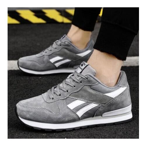 Mens Fashion casual shoes men Leather Breathable Sport Athletic Casual Footwear Shoes sneakers men trainers Plus Size