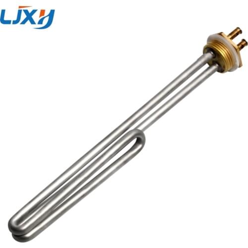 LJXH Sauna Steam Engine Heating Tube 220V Stainless Steel High Temperature Electric Heater Element 1KW 2KW 3KW 4KW