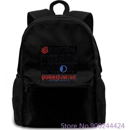 OMD Orchestral oeuvres In The Dark Synthpop Band women men backpack laptop travel school adult student