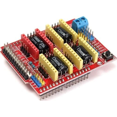 CNC Shield V3 Expansion Board 3D Printer Parts A4988 Driver For Arduino Engraver Machine 3D Printer IO Port DIY Accessory