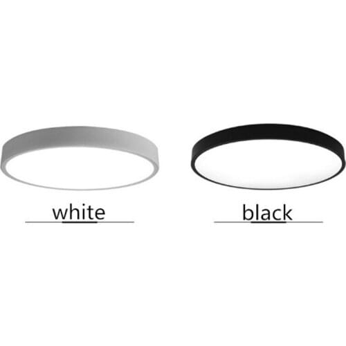Simple round led ceiling light ultra-thin 5 cm bedroom living room lamp dining room study aisle entrance balcony light