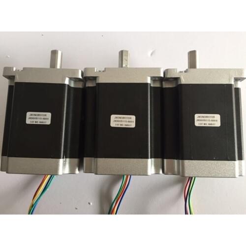3pcs Nema34 Stepper Motor 86HS115-6004 8.7N.m 6A Nema 34 motor 1240 Oz-in for CNC engraving machine high torque 3d print