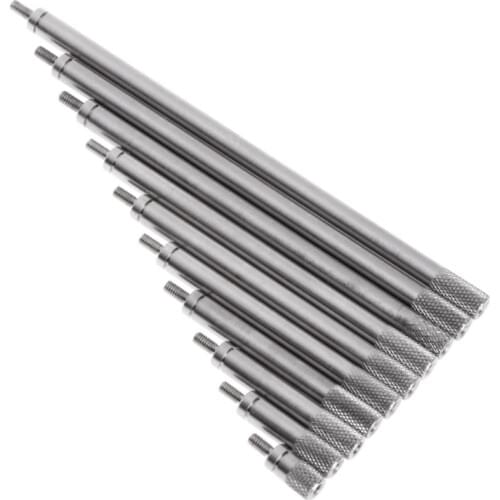 OOTDTY Extension Rods For Dial Indicators Probe Connecting Rod HSS Accessory More Specifications M2.5*10mm-100mm Measuring Tools