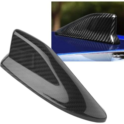 Universal Car Shark Fin Antenna Trim Cover Cap For Subaru BRZ & For Toyota 86 56 Carbon Fiber Styling