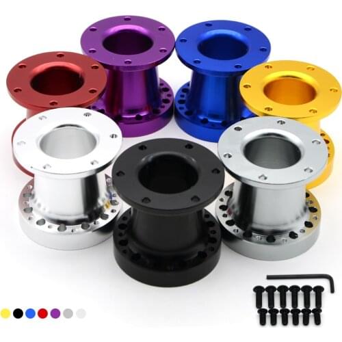 Universal Steering Wheel Hub Spacer 76MM Steering Wheel Hub Boss Kit Adapter Spacer