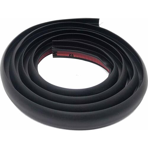 Roof Flow Seal Strip for 2007-2020 Jeep Wrangler JK JL Waterproof Dustproof Reduce Noise Sun-Resistant Durable Silicone Strip