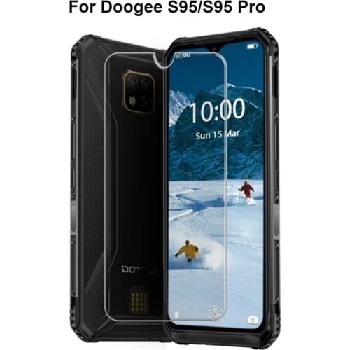 Doogee S95 Tempered Glass Screen Protector 100% original Explosion-proof Protective Phone Film For Doogee S95 Pro Cases Vetro