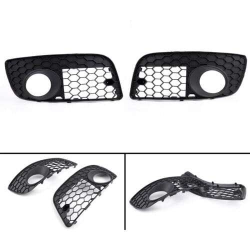 2PCS Car Fog Lamp Lights Grille Car Front Bumper Fog Lamp For Golf MK5 2006-2009 1K0853665S 1K0853666P