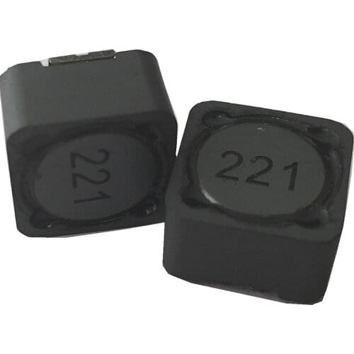 Free shipping 220uH 12X12X7mm chip power inductor fixed inductor surface mount inductor .47X.47X.28'' ,2000pcs/lot