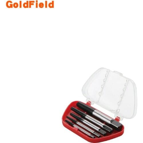 5Pcs/set Steel Broken Speed Out Damaged Screw Extractor Drill Bit Guide Set Broken Bolt Remover Easy Out Set