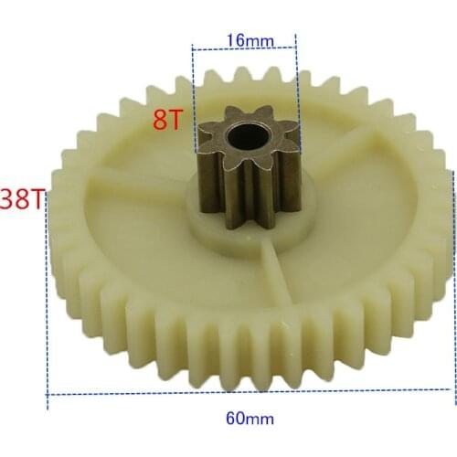 8T 38T shredder gear For model 9953 9954 9912 9952 T600 33152 9951 9907 S220 accessories
