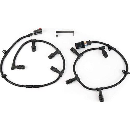 Car Left Right Glow Plug Harness Kit Harness for Ford F250 Super Duty F350 2004-2010 5C3Z-12A690-A 4C2Z-12A690-AB