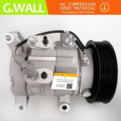 For 10S11C Auto AC Compressor For Toyota Hilux III Pick-Up 2005 2006 2007 4471601970 4471602020 4471808280 4472608020 700510770