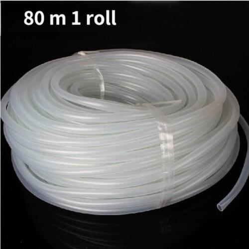 80M Aquarium Oxygen Pump Oxygenation Pump with Oxygen Tube Hose 4MM/6MM Tube Gas Pump Tube