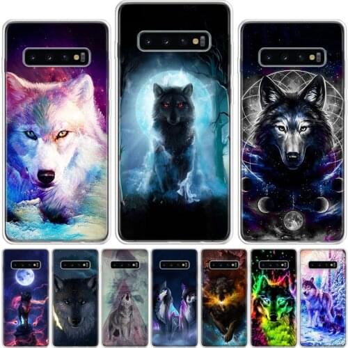 Classic Cool Wolf Hipster Phone Case For Samsung Galaxy A51 A71 A50 A70 A80 A90 A01 A6 A7 A8 A10 A10S A20S A20E A30 A40 Plus Cov