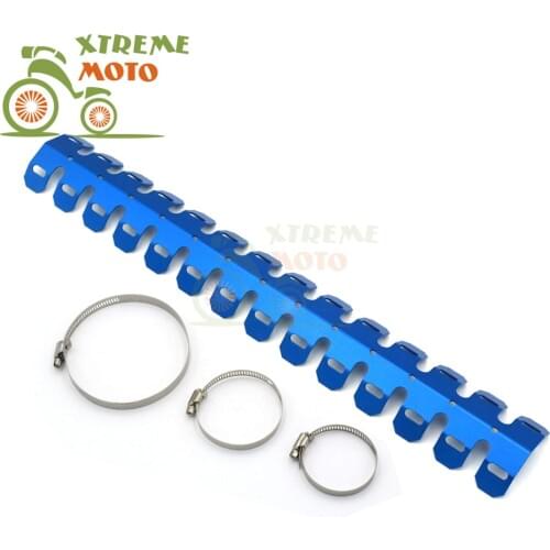 Motorcycle Motorcross Exhaust Muffler Pipe Leg Protector Heat Shield Cover For ktm KAWASAKI HONDA SUZUKI YAMAHA DirtBike