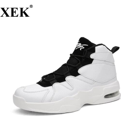 XEK mens running shoe autum sneaker for fale air cushioning sports shoe for men size 39-44 GSS119