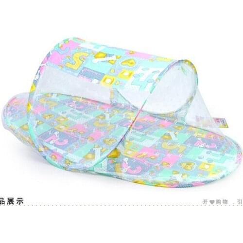 Portable multi-function children folding mosquito net baby special cartoon high quality ship type Outdoor travel