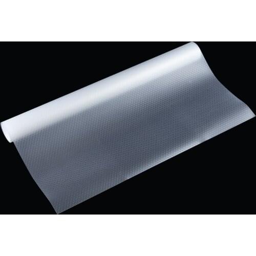 Clear Waterproof Oilproof Shelf Cover Mat Drawer Liner Cabinet Non Slip Table Mat Kitchen Cupboard Refrigerator