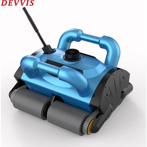 EU Warehouse Pool Cleaner Robot , Robot Swimming Pool Vacuum Cleaner With Wall Climbing and Remote Control