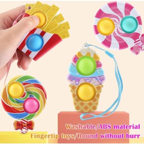 Christmas Fidget Squishy popetes Relief Stress Simple Dimple Toy Anti stress Reliever Pushs Bubble Dimple Board Fidjet Toys Gift