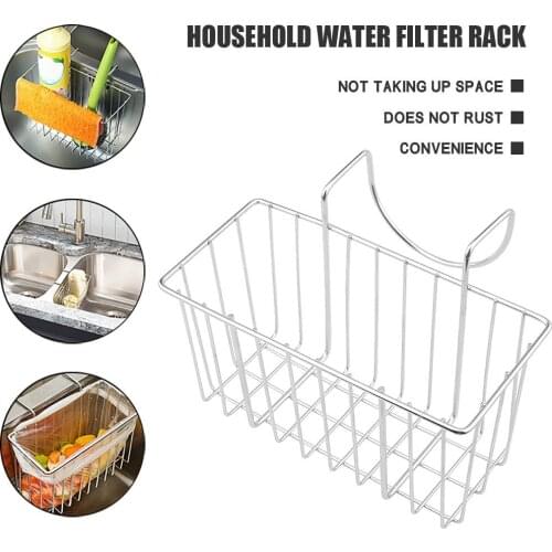 Kitchen drain rack sink Sponge Holder Sink Basket Caddy Brush Dishwashing Liquid Drainer Rack dish cleaning accessories