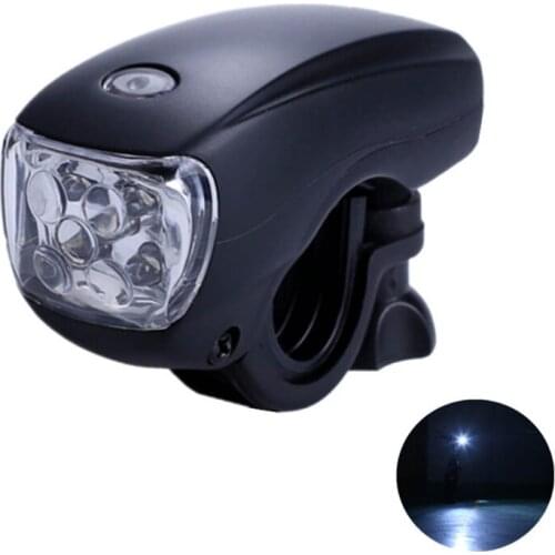 OOTDTYBike Light Super Bright Front Headlight and Rear LED Bicycle Light,Silicone Waterproof Switch, AAA batteries not include