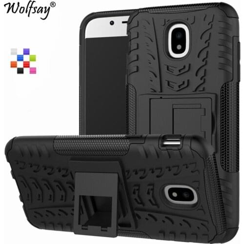 Wolfsay Case For Samsung Galaxy J5 2017 Cover Soft Rubber & PC Phone Case For Samsung Galaxy J5 2017 J530 Fundas Coque