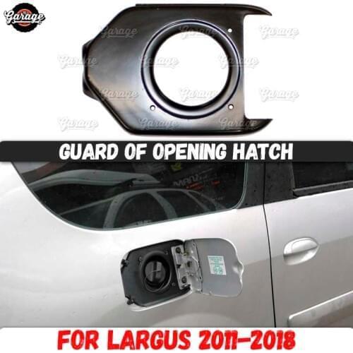 Guard of opening hatch for Lada Largus 2011- ABS plastic accessories protective of scratches car styling tuning