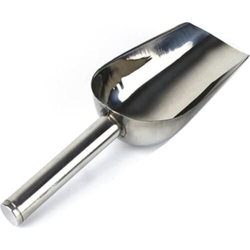 1PC Candy Buffet Ice Stainless Scoops BBQ Tongs Flour Shovel Buffet Bar Tools Wedding Bar Party Kitchen Accessories Hot Sale